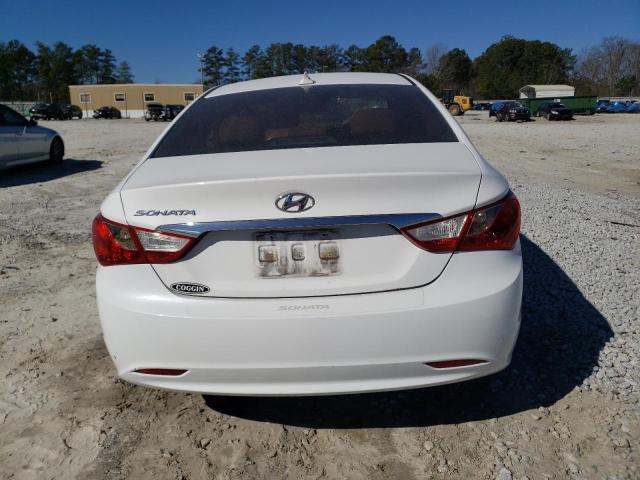 5NPEB4AC1CH497762 - 2012 HYUNDAI SONATA GLS WHITE photo 6