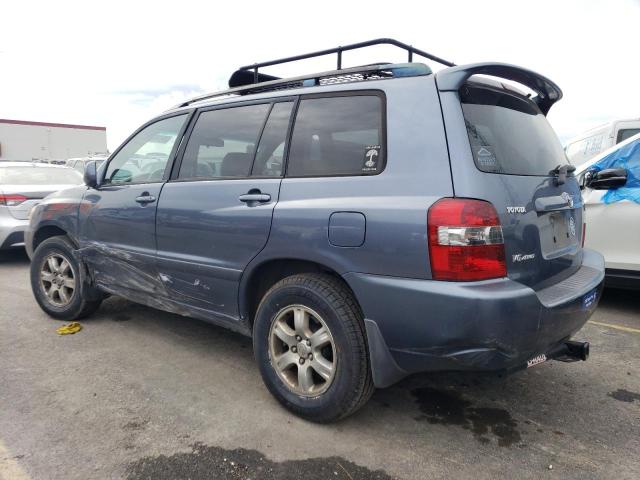 JTEHP21A370209014 - 2007 TOYOTA HIGHLANDER SPORT BLUE photo 2