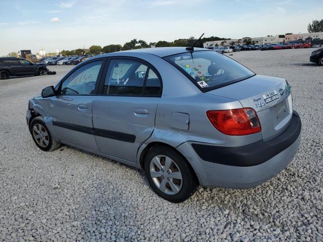 KNADE223196580100 - 2009 KIA RIO BASE SILVER photo 2