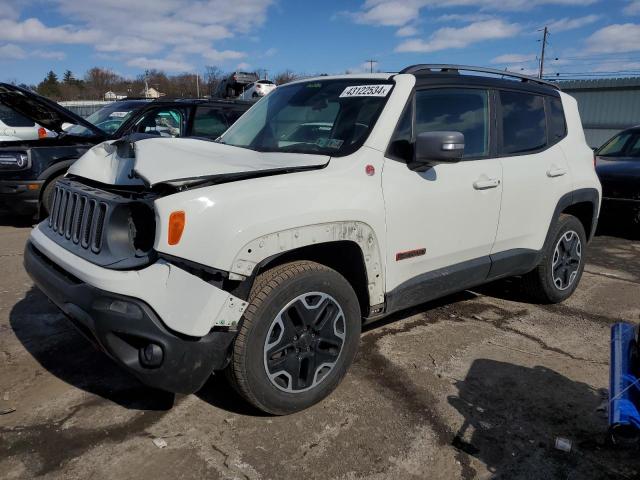 ZACCJBCT5FPB36025 - 2015 JEEP RENEGADE TRAILHAWK WHITE photo 1