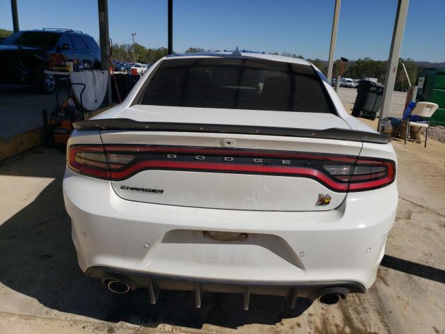 2C3CDXGJ4LH207584 - 2020 DODGE CHARGER SCAT PACK WHITE photo 6