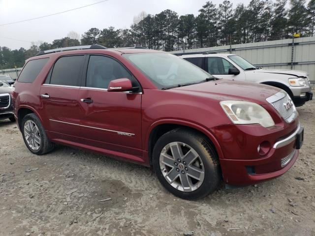 1GKKRTED2BJ273809 - 2011 GMC ACADIA DENALI MAROON photo 4