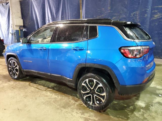 3C4NJDCN5PT524808 - 2023 JEEP COMPASS LIMITED BLUE photo 2