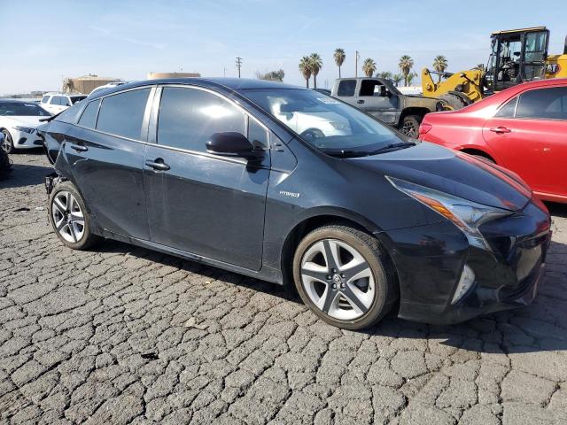 JTDKARFU3H3537234 - 2017 TOYOTA PRIUS BLACK photo 4