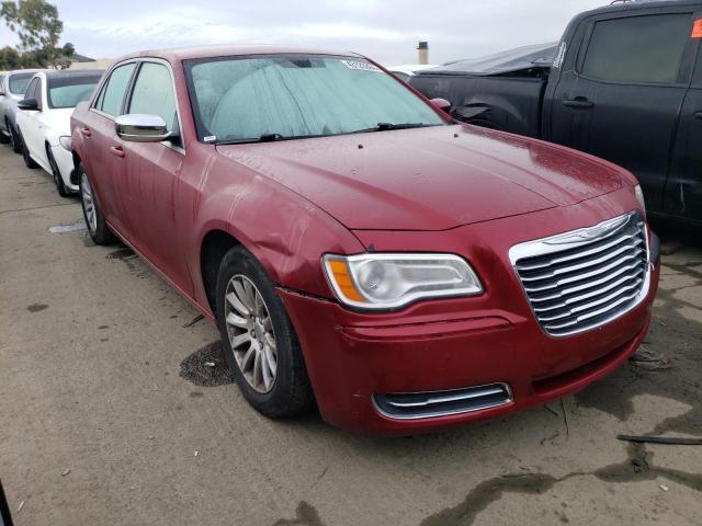 2C3CCAAG5EH244451 - 2014 CHRYSLER 300 BURGUNDY photo 4