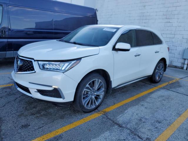 5J8YD3H55KL008137 - 2019 ACURA MDX TECHNO WHITE photo 1