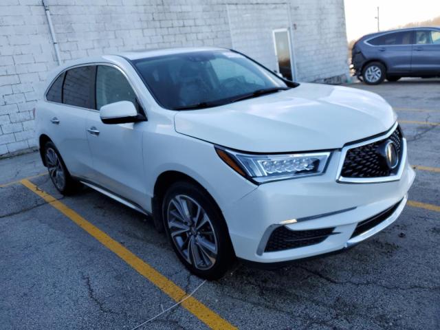 5J8YD3H55KL008137 - 2019 ACURA MDX TECHNO WHITE photo 4