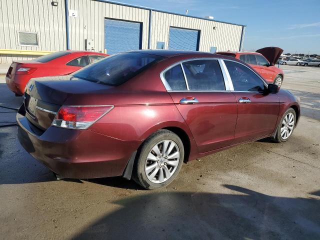 1HGCP2F70BA029280 - 2011 HONDA ACCORD EX MAROON photo 3