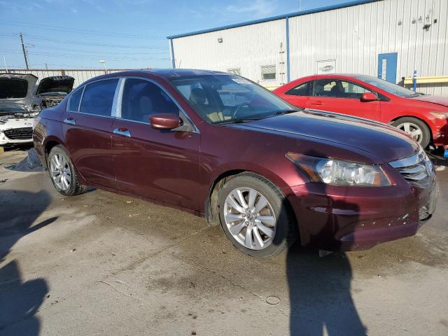 1HGCP2F70BA029280 - 2011 HONDA ACCORD EX MAROON photo 4