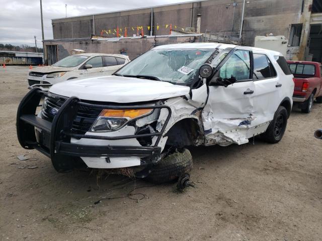 1FM5K8AR8FGB32642 - 2015 FORD EXPLORER POLICE INTERCEPTOR WHITE photo 1