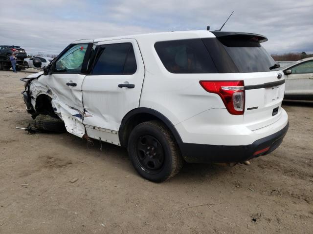 1FM5K8AR8FGB32642 - 2015 FORD EXPLORER POLICE INTERCEPTOR WHITE photo 2