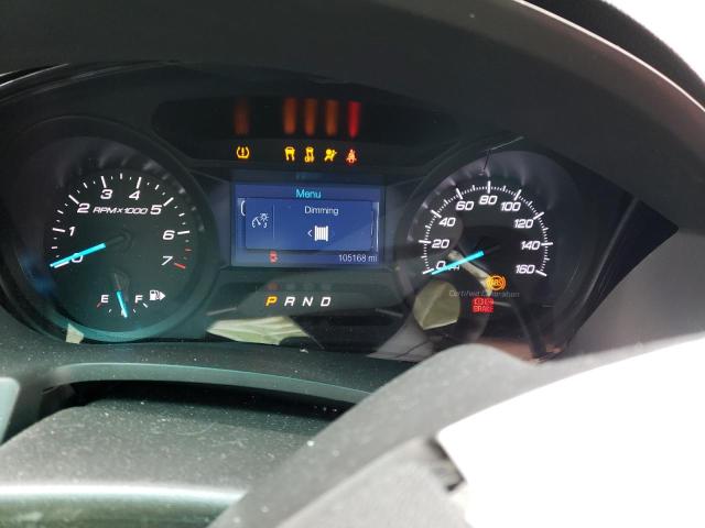 1FM5K8AR8FGB32642 - 2015 FORD EXPLORER POLICE INTERCEPTOR WHITE photo 9