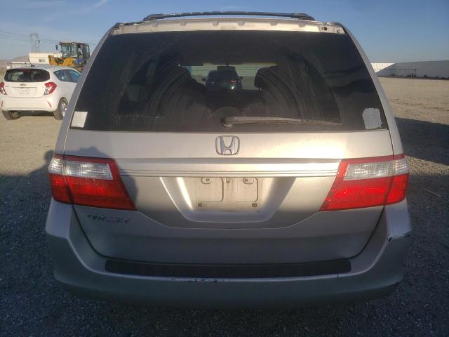 5FNRL38277B006198 - 2007 HONDA ODYSSEY LX SILVER photo 6