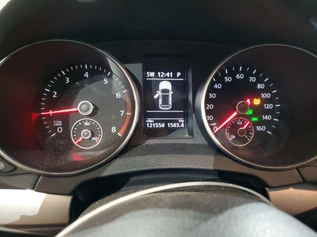 WVWDB7AJ6AW311863 - 2010 VOLKSWAGEN GOLF WHITE photo 9