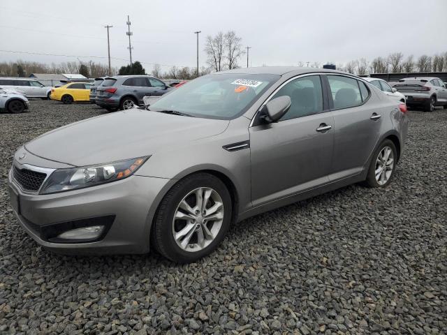 5XXGM4A74DG208165 - 2013 KIA OPTIMA LX SILVER photo 1