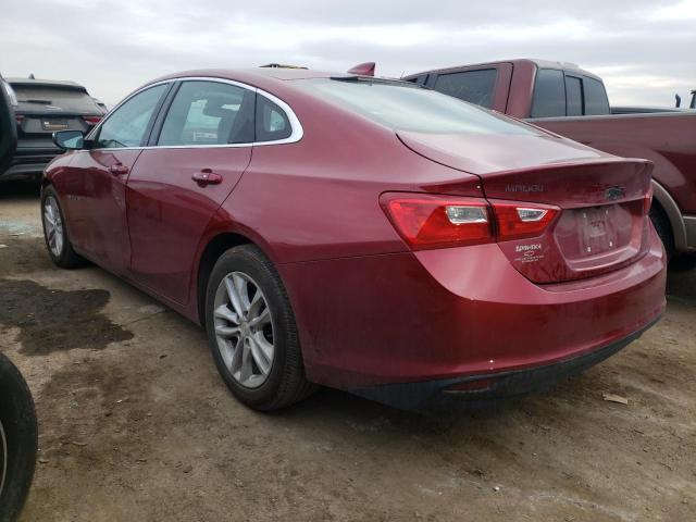 1G1ZE5ST3HF137240 - 2017 CHEVROLET MALIBU LS LT RED photo 2