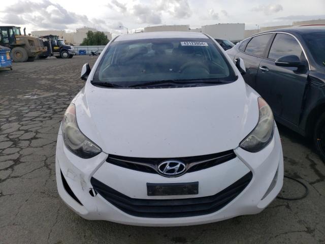 KMHDH6AE9DU012911 - 2013 HYUNDAI ELANTRA CO GS WHITE photo 5