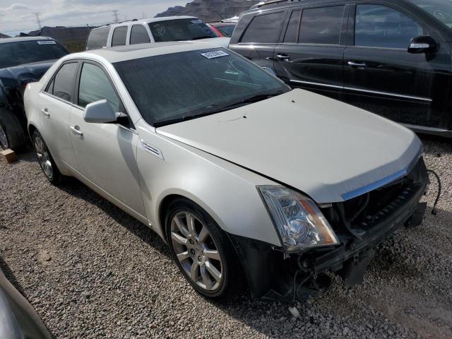 1G6DJ577590101632 - 2009 CADILLAC CTS WHITE photo 4