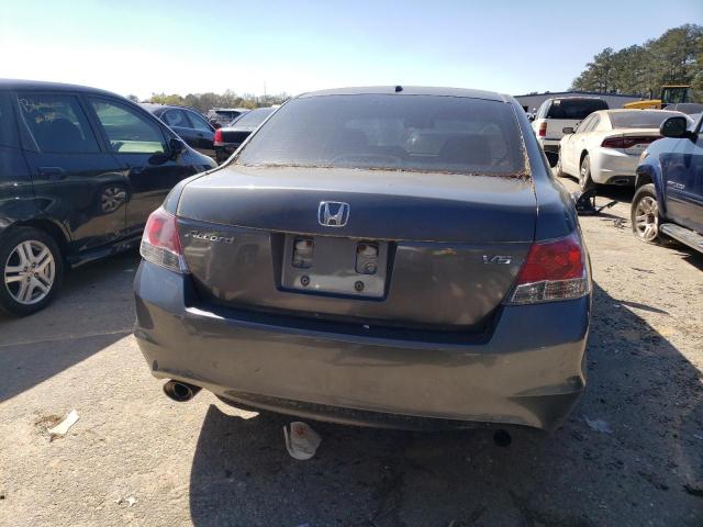 1HGCP36858A087909 - 2008 HONDA ACCORD EXL GRAY photo 6