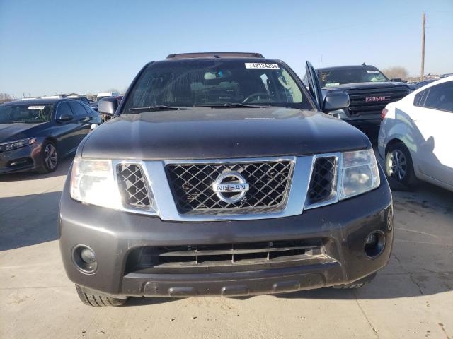 5N1AR1NN1AC622641 - 2010 NISSAN PATHFINDER S GRAY photo 5