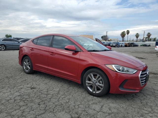 KMHD84LF4HU063135 - 2017 HYUNDAI ELANTRA SE MAROON photo 4