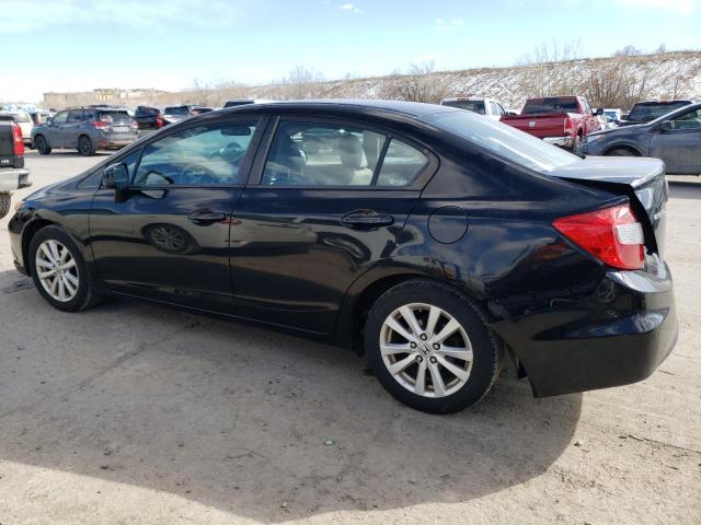 2HGFB2F99CH322692 - 2012 HONDA CIVIC EXL 黑色 照片 2