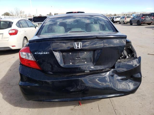 2HGFB2F99CH322692 - 2012 HONDA CIVIC EXL 黑色 照片 6