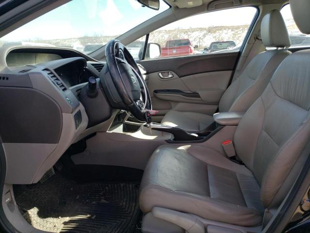 2HGFB2F99CH322692 - 2012 HONDA CIVIC EXL 黑色 照片 7