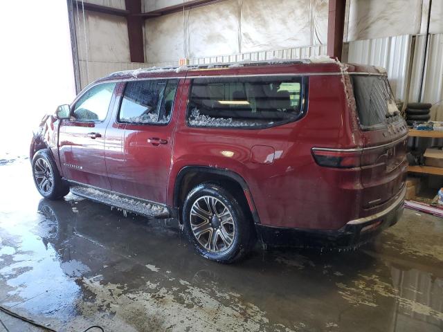 1C4SJSBP2PS549239 - 2023 JEEP WAGONEER L SERIES II BURGUNDY photo 2