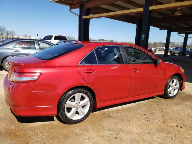 4T1BF3EK2AU103381 - 2010 TOYOTA CAMRY BASE RED photo 3