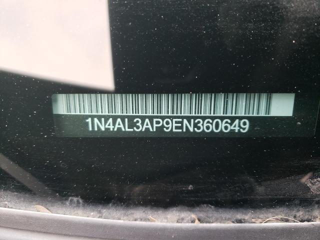 1N4AL3AP9EN360649 - 2014 NISSAN ALTIMA 2.5 SILVER photo 12