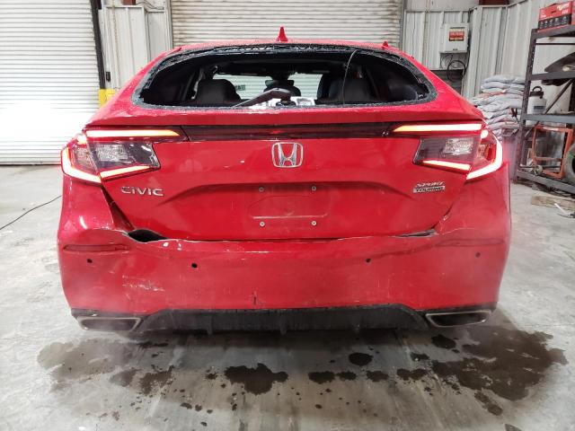 19XFL1H85NE023127 - 2022 HONDA CIVIC SPORT TOURING 红色 照片 6