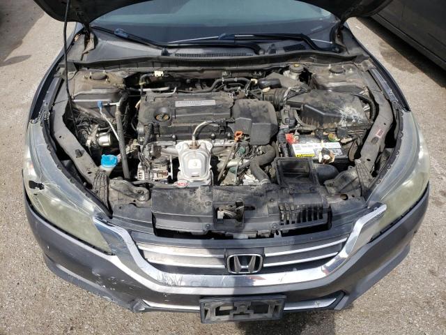 1HGCR2F36DA222530 - 2013 HONDA ACCORD LX GRAY photo 11