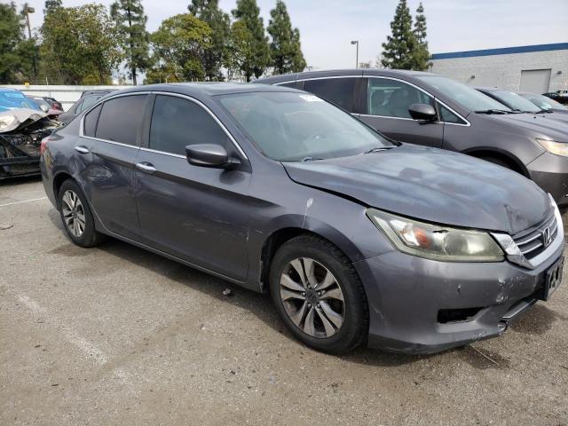 1HGCR2F36DA222530 - 2013 HONDA ACCORD LX GRAY photo 4