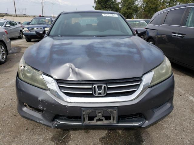 1HGCR2F36DA222530 - 2013 HONDA ACCORD LX GRAY photo 5