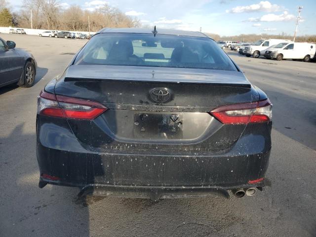 4T1G11BK0RU130801 - 2024 TOYOTA CAMRY SE NIGHT SHADE BLACK photo 6