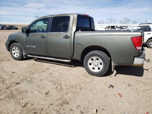 1N6AA07A95N533083 - 2005 NISSAN TITAN XE GREEN photo 2