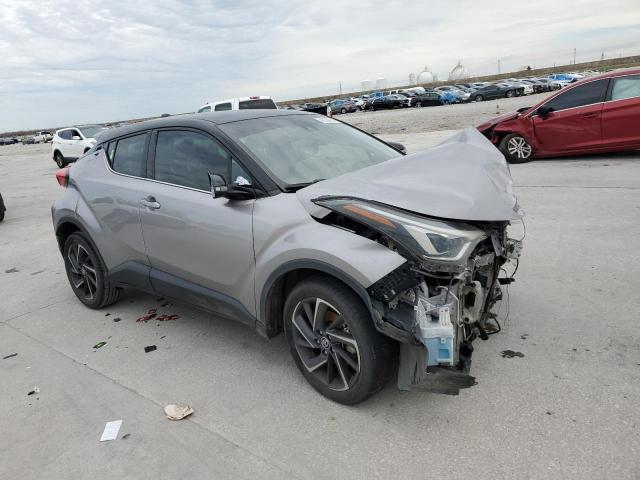 NMTKHMBX4LR105238 - 2020 TOYOTA C-HR XLE GRAY photo 4