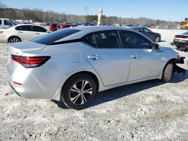 3N1AB8CV6NY207626 - 2022 NISSAN SENTRA SV SILVER photo 3