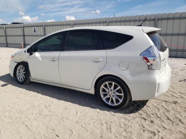 JTDZN3EU2EJ015249 - 2014 TOYOTA PRIUS V WHITE photo 2