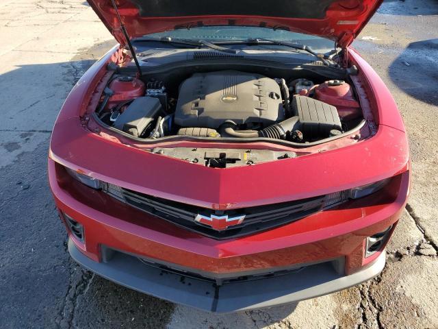 2G1FB1E31D9152127 - 2013 CHEVROLET CAMARO LT RED photo 11