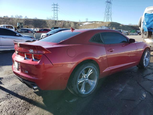 2G1FB1E31D9152127 - 2013 CHEVROLET CAMARO LT RED photo 3