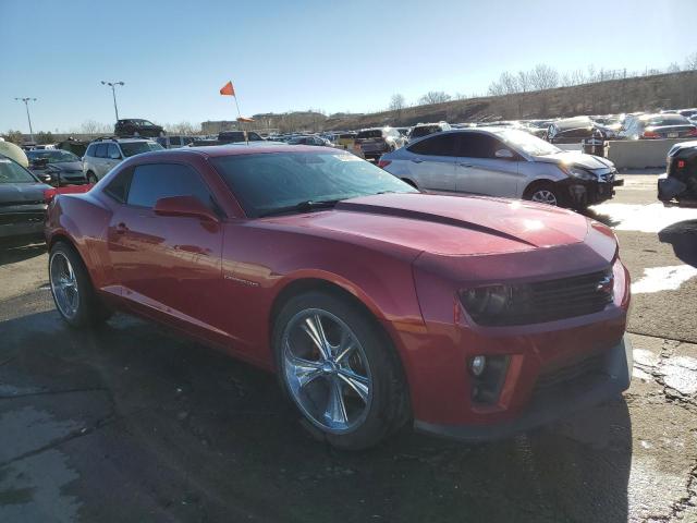 2G1FB1E31D9152127 - 2013 CHEVROLET CAMARO LT RED photo 4