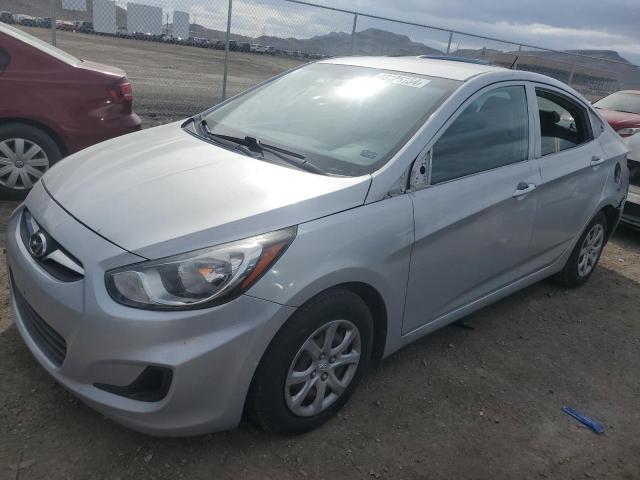 KMHCT4AE2DU500855 - 2013 HYUNDAI ACCENT GLS SILVER photo 1