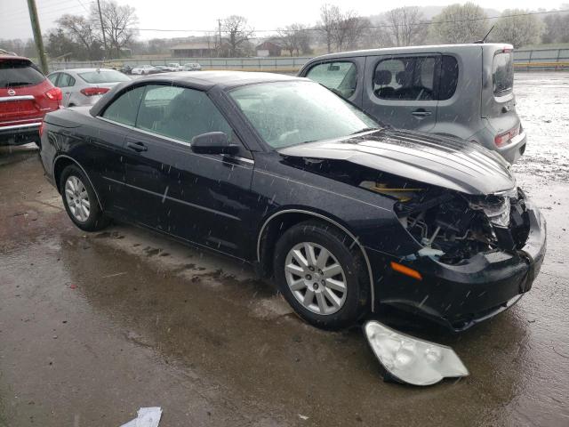 1C3LC45K48N208066 - 2008 CHRYSLER SEBRING BLACK photo 4