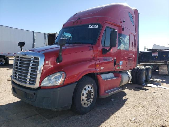 3AKJGLD56FSGJ7773 - 2015 FREIGHTLINER CASCADIA 1 RED photo 2