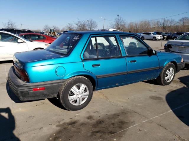 1G1JC5446N7255913 - 1992 CHEVROLET CAVALIER VL TURQUOISE photo 3