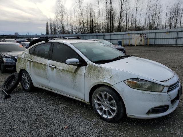 1C3CDFCH9DD214672 - 2013 DODGE DART LIMITED WHITE photo 4