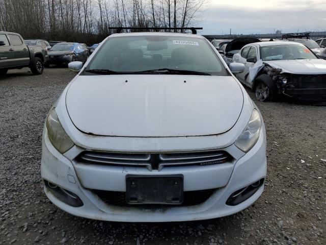 1C3CDFCH9DD214672 - 2013 DODGE DART LIMITED WHITE photo 5