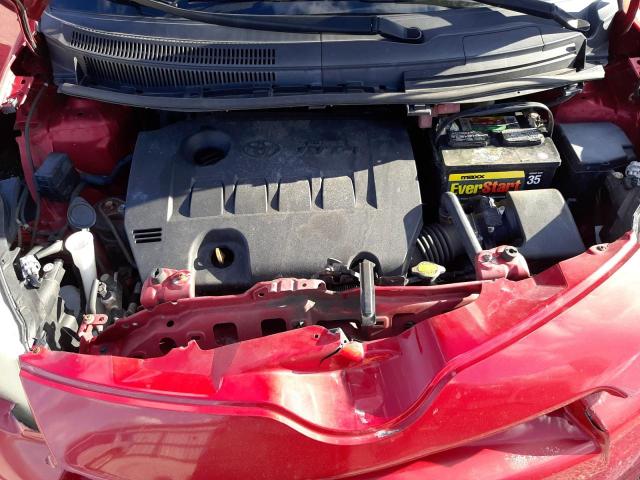 JTKKU4B45B1011411 - 2011 TOYOTA SCION XD RED photo 12